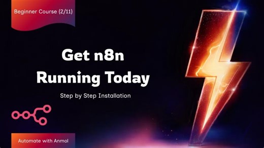 Download Install n8n — Step by Step | n8n Zero to Automation Ep 2 | Anmol Yadav