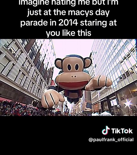 Julius at Macy's Day Parade 2014 - Nostalgic Throwback