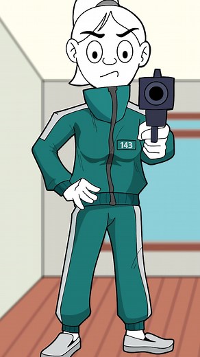 Tell me who you are #animation #animate #jokes #fypシ゚viral #reels #cartooncharacter #squid game #P*ornstar | LyndonArt