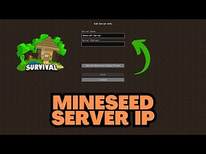 Minecraft MineSeed Survival Server IP Address