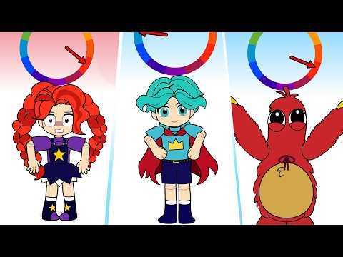 Pick The Right Colors: Which one is Correct? Poppy Playtime Animation