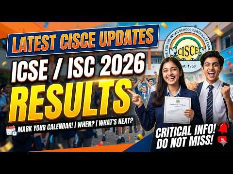 ICSE/ISC 2026 BIG BREAKING NEWS: CISCE 2026 Latest Changes News & No Fail Rules 2026? 😱 ICSE 2026! 🔥