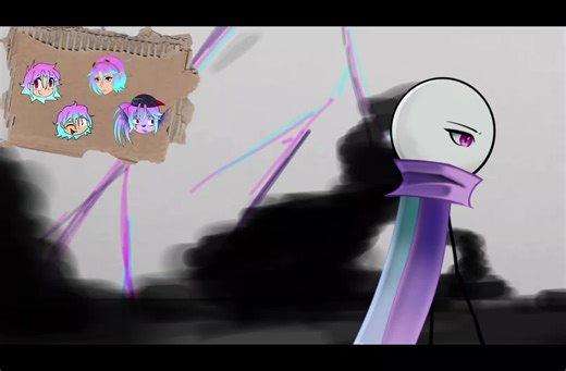 Animated OC Showcase with Background Music