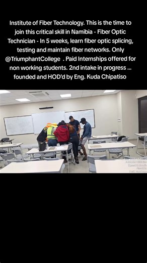 Become a Fiber Optic Technician in Namibia Today