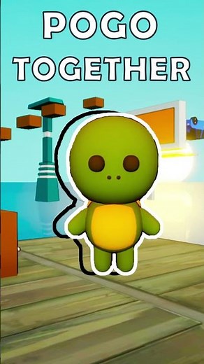 Pause the video at center and catch the turtle. Pogo Together demo is free now. Go and play. #shorts