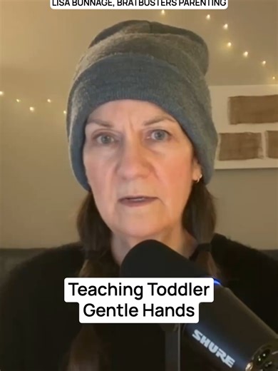My thoughts on teaching a toddler gentle hands. ▶️ P.S. Want to begin your calm leadership journey today? Get the BratBusters Behaviour Board (Plus Toddler Basics) no-cost mini course when you sign up for my newsletter. Ready to dive deeper into parenting like a calm leader? Check out the BratBusters Bootcamp courses. Everything is linked in my bio 🔗 ` ` ` #ToddlerGrowth #ToddlerTips #ParentingToddlers