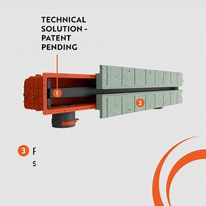 Linear one-slot diffusers ERGOVENT | LINEO PRO