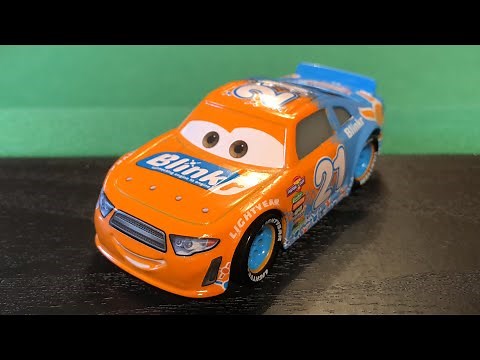 Mattel Disney Cars 3 2018 Speedy Comet #21 Blinkr Stock Car Die-cast Review
