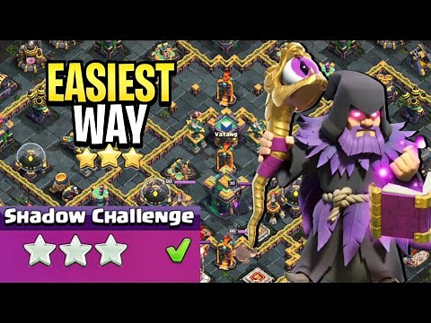 Easiest Way To 3 Star Shadow Challenge | New Event Attack | Clash of Clans - Coc