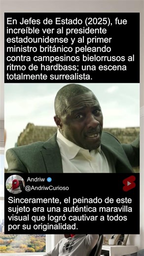 Idris Elba vs. Gopniks en Jefes de Estado (2025)...