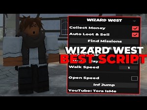 The BEST Roblox Wizard West Script (No Key - Autofarm + Auto Sell!)