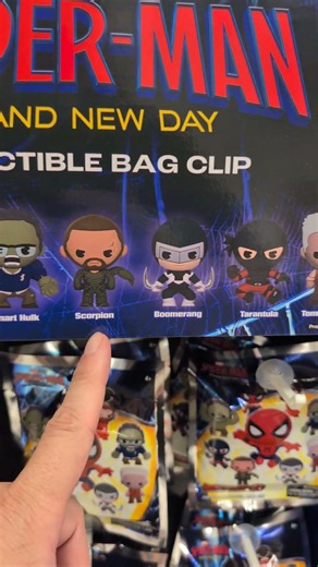 Spider-Man Brand New Day Blind Bag Clips from @monogramcollectibles at Target #spiderman #blindbag