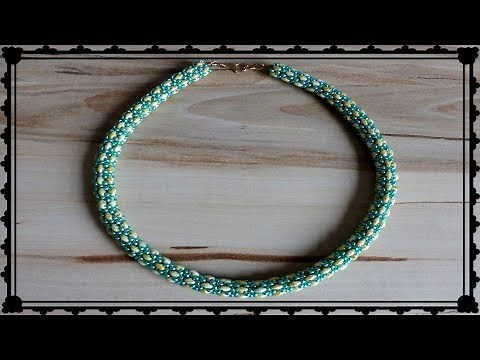 [Pattern/Tutorial] Necklace Carmela - DIY (Beads)