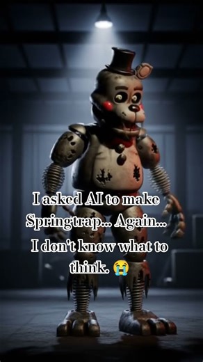 I asked AI to make Springtrap.