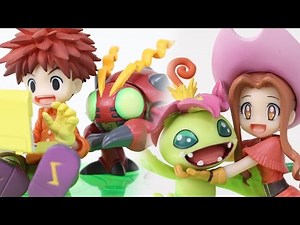 Digimon-G.E.M.-Koushiro Izumi(泉 光子郎)/Tentomon(テントモン)& Mimi Tachikawa(太刀川 ミミ)/Palmon(パルモン)