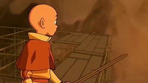 Aang vs Zuko from the unaired Avatar pilot