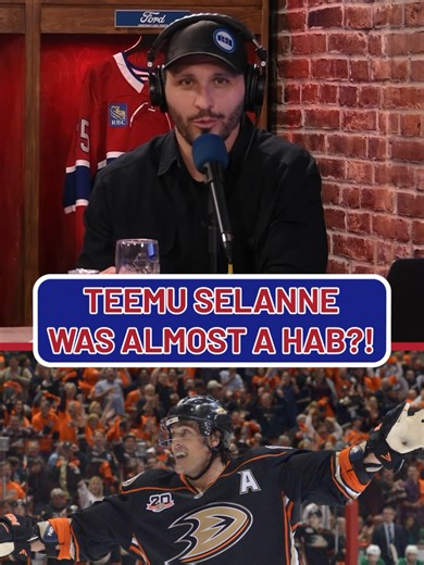 Teemu Selanne almost joined the Habs to play with Saku Koivu?! 👀 What could have been! 🥹🥲 #teemuselanne #sakukoivu #montrealcanadiens #gohabsgo #habs #nhl #hockey @dailyfaceoff