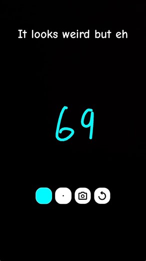 Trying this trend :) || NOT OG IDEA!! || #blue #art #trend #numbers #number #fypシ #fypシ゚viral #fypシ゚