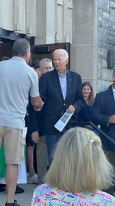President Biden leaving church over Labor Day Weekend 🇺🇸 | Fred Karger