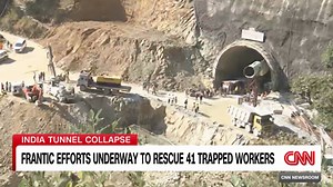 Frantic efforts underway to rescue 41 workers trapped after tunnel collapse in India