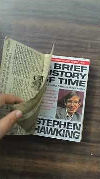Brief History of Time #stephenhawking #briefhistoryoftime #physics