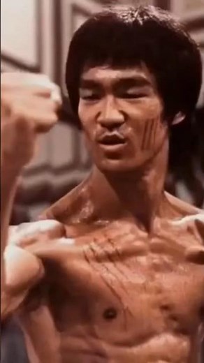 Pull-up on one arm – Bruce Lee makes it look easy #training #challenge