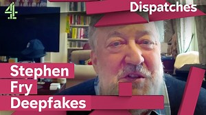 1.4K views | How easily can we be influenced by AI generated content? Using artificial intelligence, Channel 4 Dispatches manipulated a video of Stephen Fry to endorse both main political parties, this is how it went. | Dispatches - Channel 4 | Facebook