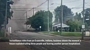 Video shows Indiana home explosion that killed 3