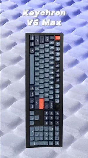 Full-size, fully packed: Keychron V6 Max, a full-size 2.4 GHz Wireless Custom Keyboard!