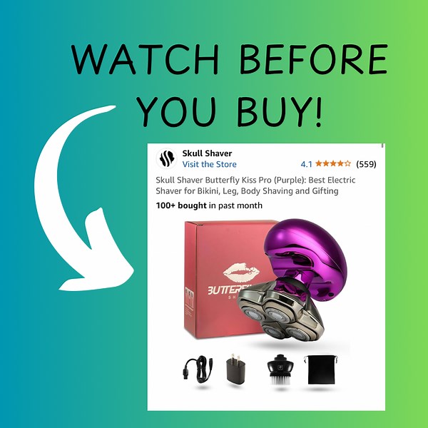 Watch Honest Review of Skull Shaver Butterfly Pro! on Amazon Live