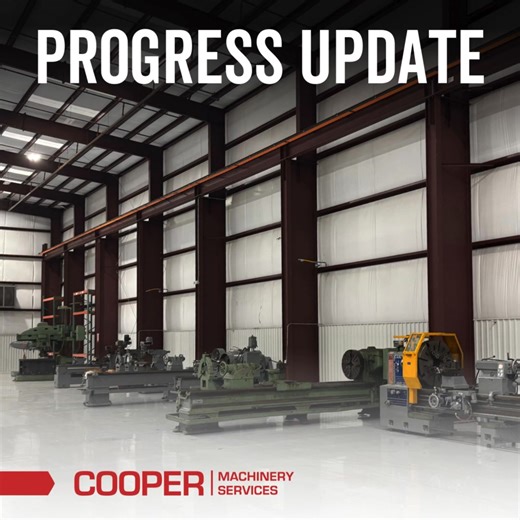 𝗪𝗲 𝗮𝗿𝗲 𝗴𝗲𝗮𝗿𝗶𝗻𝗴 𝘂𝗽! New machinery has arrived to support Cooper’s downstream repair division, and our team is busy transforming the space into a hub for excellence. This investment shows our commitment to serving the industry with unmatched precision and expertise. #cooper #engines #compression #naturalgas #downstream #EnergyIndustry #OilandGas #DownstreamOperations #IndustrialServices #EquipmentRepair | Cooper Machinery Services