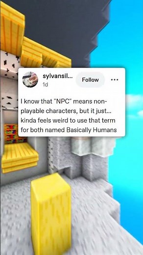 Non Playable Characters!
