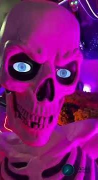 Hoy visitamos una de las mejores casas adornadas de #halloween #spookyseason #magia en Santiago N.L