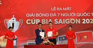 Việt Nam lần đầu tổ chức giải bóng đá 7 người quốc tế