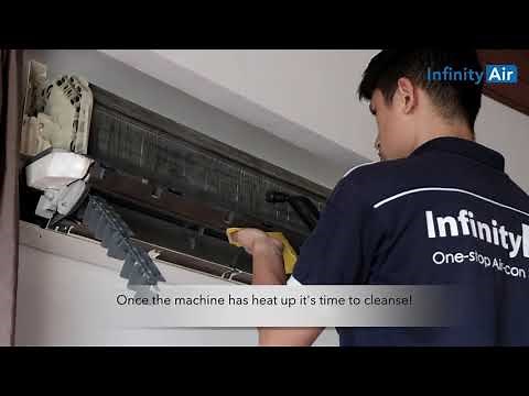 An Introduction to Air Conditioner Steam Cleaning by Infinity Air Sg