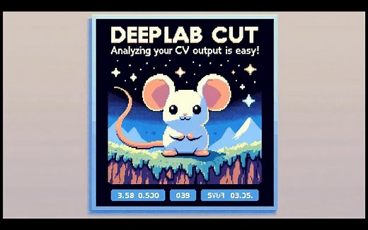 【DeepLabCut】CSV分析教程（Easy!）