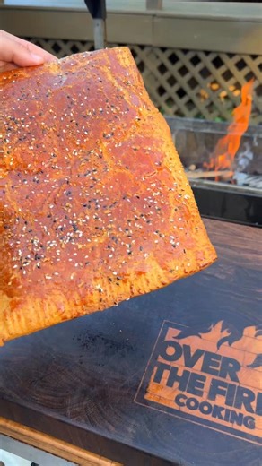 58K views · 44K reactions | Chicken Bacon Ranch Hot Pocket with @cowboycharcoal 肋 | Over The Fire Cooking by Derek Wolf | Facebook