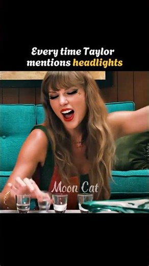 Every time Taylor mentions headlights #taylorswift #shorts