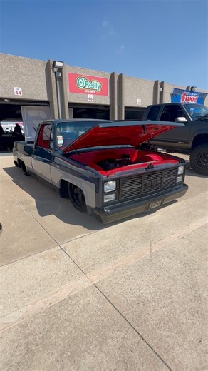 Slammed C10 at Goodguys Lonestar Nationals #sickslammedtrucks #c10 #sicktrucks | SICK Slammed Trucks