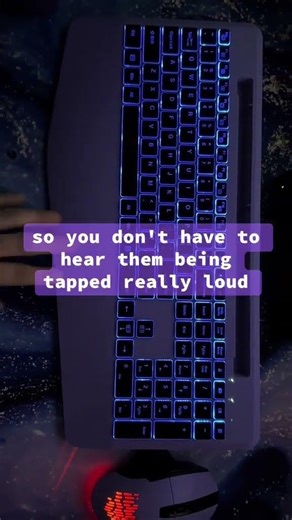 Purple RGB Wireless Keyboard & Mouse Combo ✨ Ergonomic Comfort Setup 💜 #shorts #wireless #ergonomic