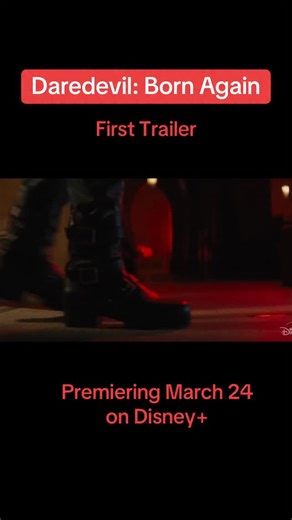 Watch the first trailer for #Daredevil: Born Again Season 2. Premiering March 24 on Disney . | Rotten Tomatoes