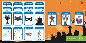 Halloween Flashcards