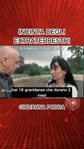 GNA Nuova Umanità on Instagram: "Giovanna Podda, originaria della Sardegna, ha raccontato di essere stata vittima di rapimenti alieni. Secondo il suo racconto, sarebbe stata rapita fin da piccola da esseri noti come “i Grigi”. Nel corso della sua vita sostiene di essere stata sottoposta a esperimenti genetici di ibridazione e a numerose inseminazioni da parte di questi esseri. Giovanna afferma di aver avuto fino a 18 gravidanze, nelle quali i feti sarebbero stati estratti prima della nascita dag