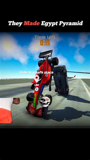 Wait What? Police Done!Car Simulator2 #nobatidao #formula1 #shorts #carsimulator #trollface #car #oc