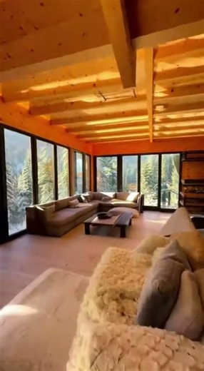 Mountain Home Tour with Breath-Taking Views #mountainhome #modernaesthetic