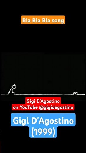 Brilliant music video by Gigi D'Agostino ( @gigidagostino ) - Bla Bla Bla (1999). #shorts