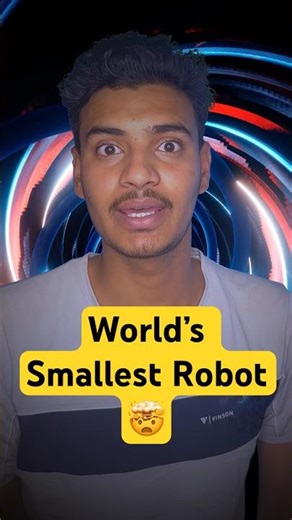 World’s Smallest Robot 🤯 You Won’t Believe This!