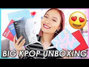 BIG KPOP UNBOXING (TWICE, RED VELVET, SEVENTEEN, IKON, MAMAMOO, SF9)