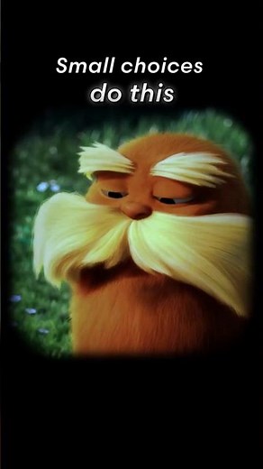 The Lorax was warning us 🌍 | The Lorax #quotes #mindset
