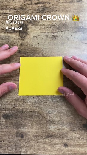 Origami crown #origami #origamitutorial #crown #king #queen #howtomakeorigami #papercrown #burgerking